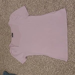 Lilac Express Puff Sleeve top